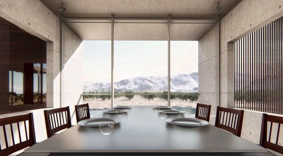Bodega Alpamanta — bodega · diseño y dirección de obra en Mendoza, obra de Estudio Aldabe