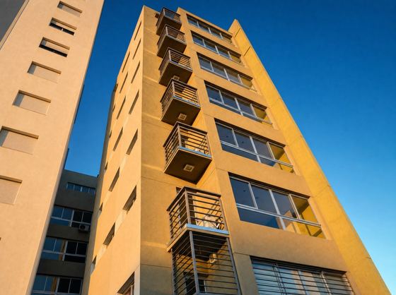 Maipú 1936 — edificio de viviendas y estudios en Olivos, obra de Estudio Aldabe