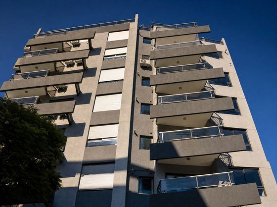 Neuquén 868 y 882 — edificios de viviendas en Caballito, obra de Estudio Aldabe
